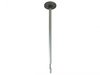 Ceiling mount with column, 150cm