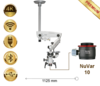 PrimaDNT Microscope Premium, Ceiling mount, NuVar 10