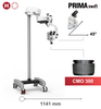 Prima Swift, floor, CMO 300 mm, Over The Shoulder, 45&deg; degree head