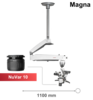 Magna DNT microscoop met plafondmontage, NuVar 10