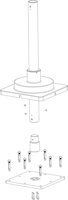 Bodenmontagesystem f&uuml;r Magna