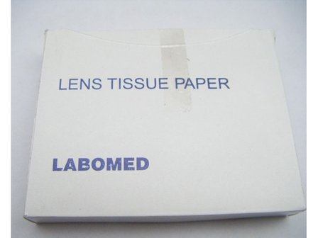Lensschoonmaakpapier (doosinhoud: 100 bladen)