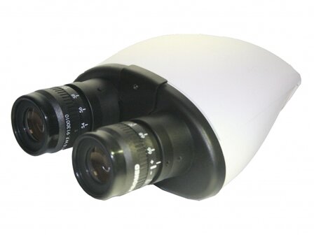 Binoculaire kop, 45 geneigd (zonder oculairs)