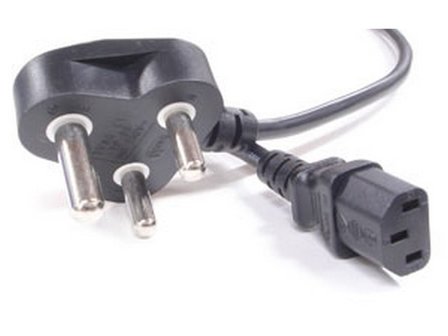 Power Cord 220V with BS-546 plug (1,8 meter)