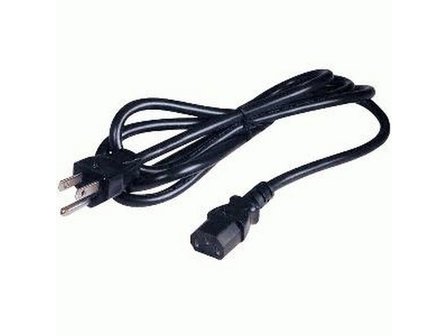 Power Cord 110V with North American Plug (1,8 meter)