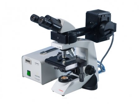 Lx 400 BINOCULAR FLUORESCENCE COMPOUND MICROSCOPE