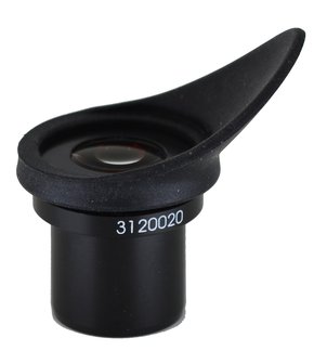 20x/12mm wide field eyepiece, non-focusable, with foldable eye guard