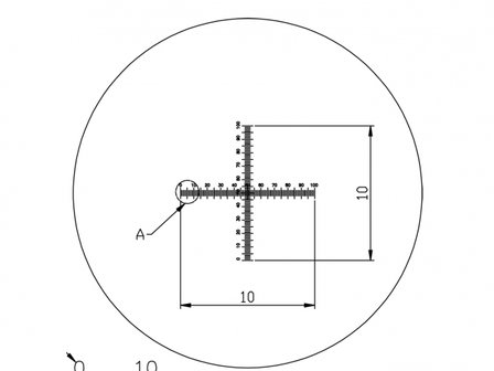 Micrometer reticule