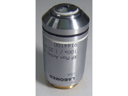 RP series Infinity corrected DIN 100x (spring, oil) Phase Plan Achromatic objective