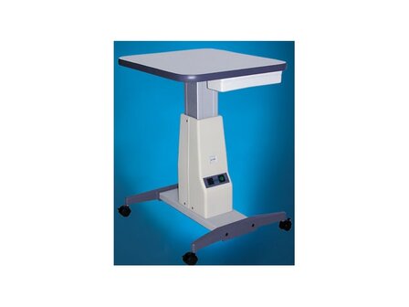 Motorized table for Prima SL with up and down hydraulic movemnts,  lockable wheels