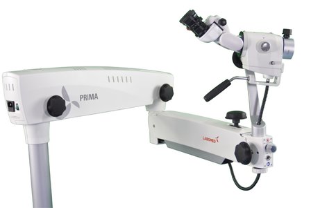 Microscopio Prima GN con cabezal ergon&oacute;mico