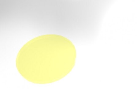 Filtro amarillo de 32,0 mm de di&aacute;metro, montado en Abbe