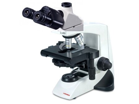 Microscopio trinocular Lx400 con kit de contraste de fase positivo