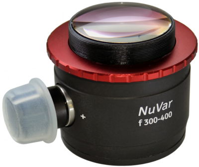 Objetivo variable NuVar 10 WD=220~320mm para Prima (con pedido junto a microscopio)