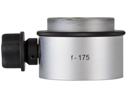 Objective lens WD=175mm with focusing mechanism and sterilizable cap