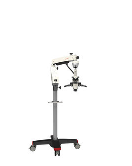 Magna microscope with floor mount