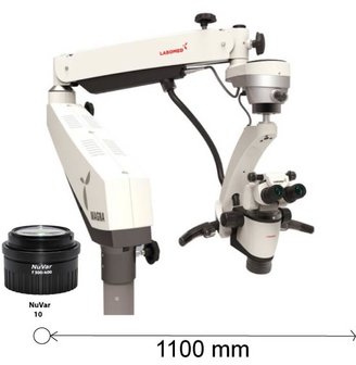 Magna microscope with floor mount, NuVar 10