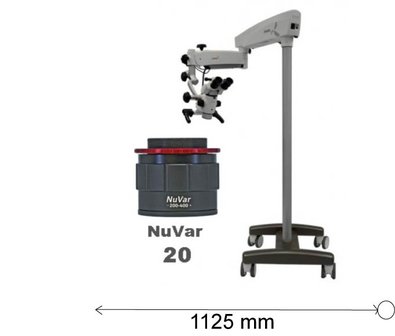 Prima DNT Microscope, Nuvar 20