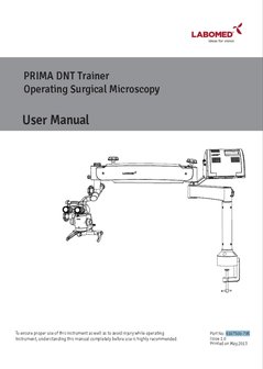 Gebruikershandleiding Dental trainer