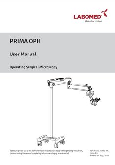 Gebruikershandleiding Prima OPH