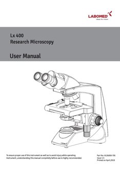 Gebruikershandleiding Lx400