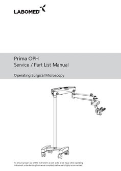 Servicehandleiding Prima OPH