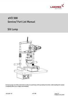 Servicehandleiding eVO300