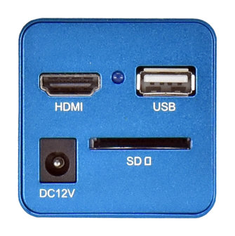 C&aacute;mara HDMI, full HD, rat&oacute;n USB, SD