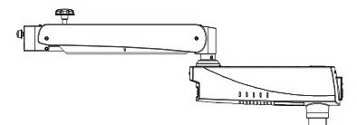 Prima Mu, Swivel &amp; Suspension Arm Assembly with Electrical