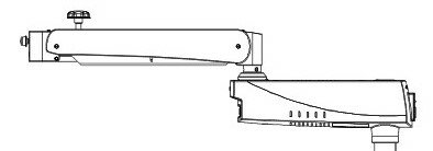 Prima Mu, Swivel &amp; Suspension Arm Assembly with Electrical