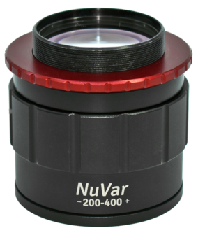 Objetivo variable NuVar 20 WD=200~400mm para Prima (con pedido junto a microscopio)