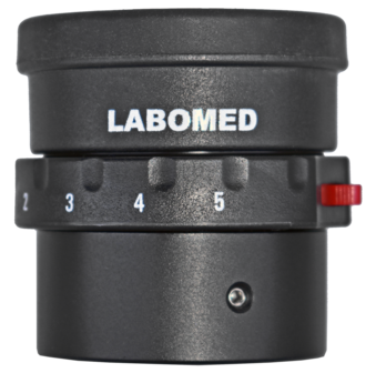 Wide field eyepiece 10x,  28 mm, diopter cross, Zeiss type
