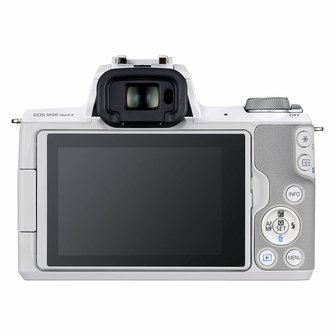 Canon EOS M50 Mark II body, white, 4K video