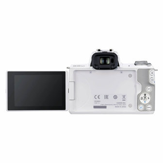 Canon EOS M50 Mark II body, white, 4K video