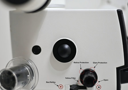 Stella OPH microscope with floor mount