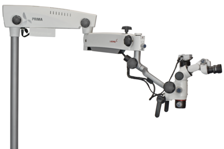 PrimaDNT Microscope Premium, mobile stand, NuVar 10