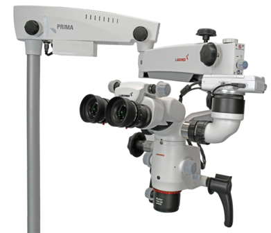 PrimaDNT Microscope Premium, mobile stand, NuVar 10