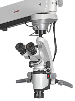 Magna Microscope with Wall Mount, long arm, NuVar 10
