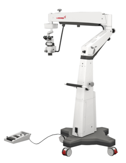 Microscopio Stella Neuro con soporte a suelo