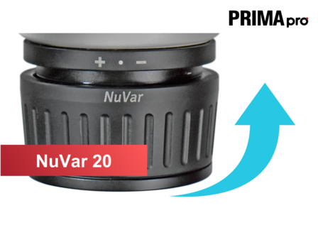 Upgrade to NuVar 20 (200~400mm) for Prima Pro