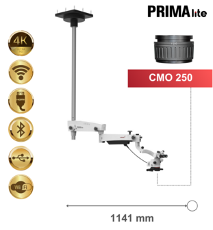 PRIMA lite Premium, montaje a techo, lente CMO de 250 mm 