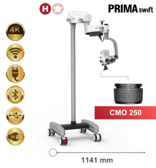 PRIMA swift Premium, montaje a ruedas, CMO 250 mm