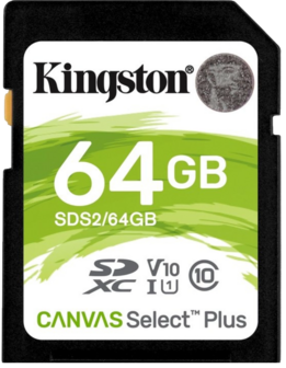 Kingston CSP &ndash; Flashgeheugenkaart &ndash; 64 GB UHS-I U1 / Class 10
