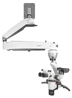 Magna Microscope with Wall Mount, NuVar 10