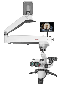 Magna Microscope with Wall Mount, NuVar 10