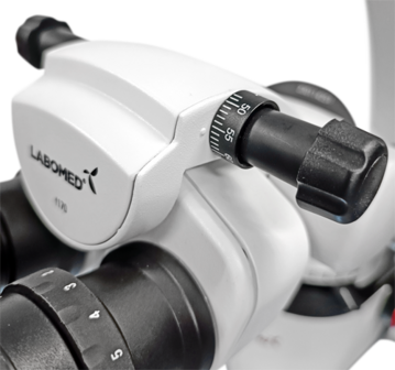 Magna FL microscope with floor mount