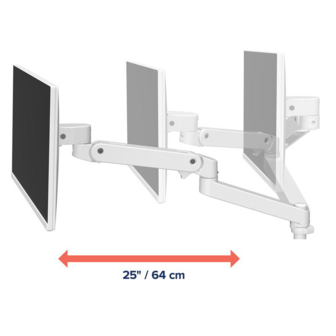 Flexible Monitor Arm, white