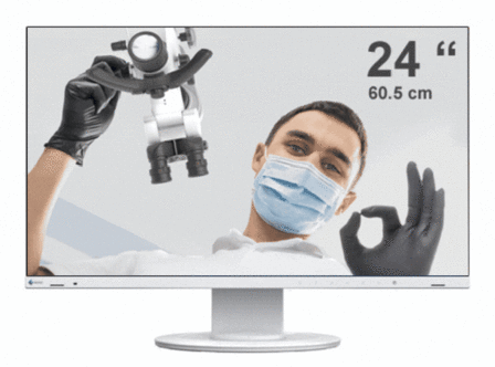 Monitor FlexScan 24", white