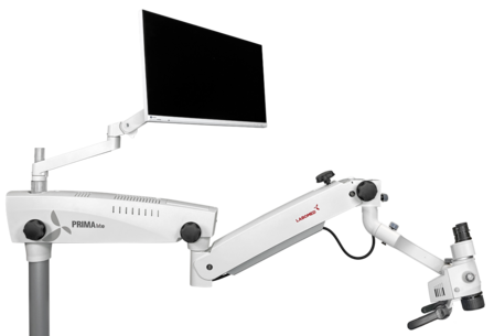 Flexibele monitorarm, wit