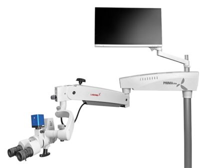Flexibele monitorarm, wit